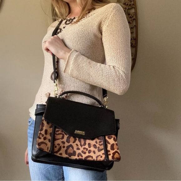 Aimee Kestenberg Leopard Print Crossbody Bag - Picture 10 of 10